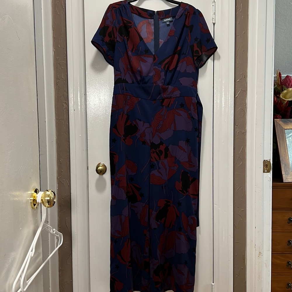 ModCloth flower jumpsuit